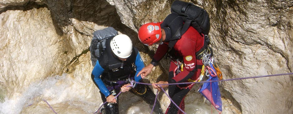 Canyoning, Schluchteln Meeralpen