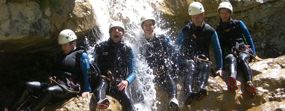 Canyoning, Schluchteln Verdonschlucht